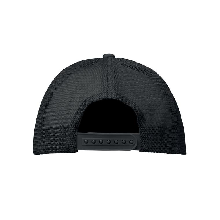 Şapcă din poliester BUBBLE Negru