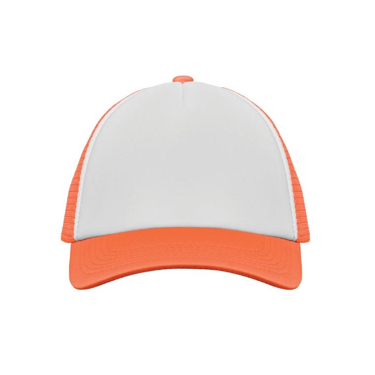 Şapcă din poliester BUBBLE Portocaliu neon