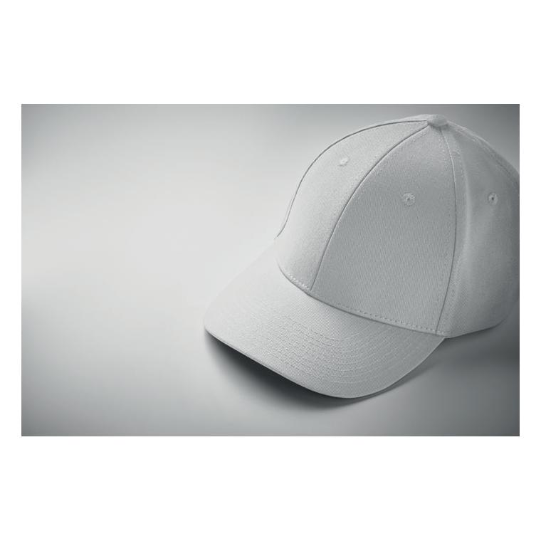 Șapcă de baseball din bumbac BAHAMAS Alb