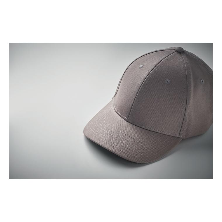 Șapcă de baseball din bumbac BAHAMAS Gri
