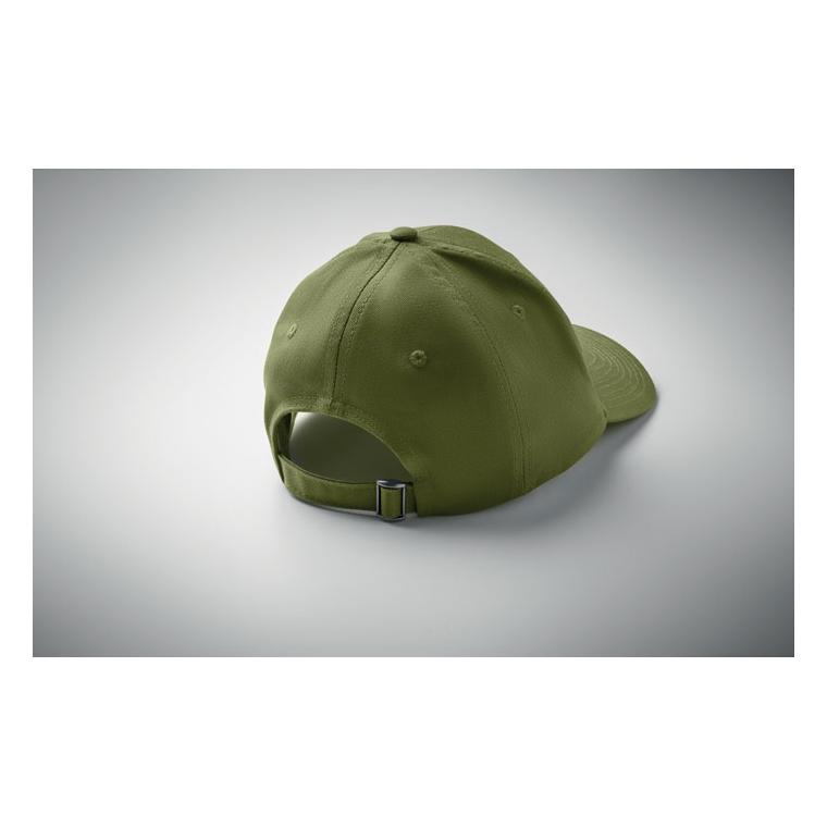 Șapcă de baseball din bumbac BAHAMAS Verde militar