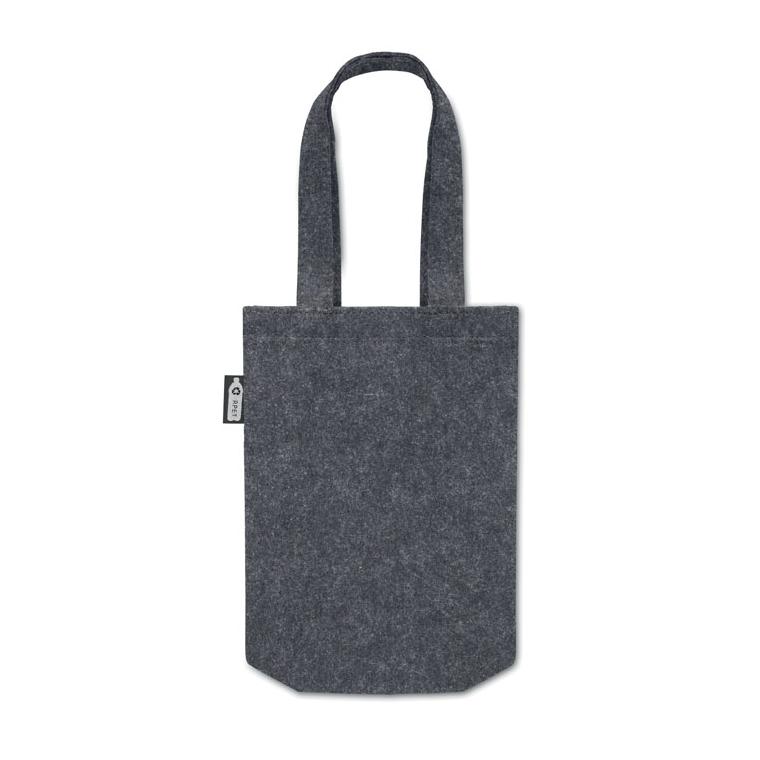Pungă mică de cadou din pâslă RPET FELTOTE Gri închis