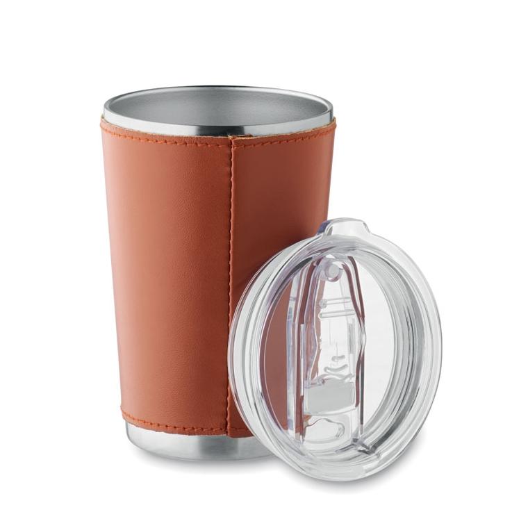 Pahar cu perete dublu 350 ml TUMLADO Maro