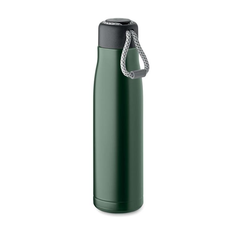 Sticlă cu perete dublu 500 ml CORDLE Verde Inchis