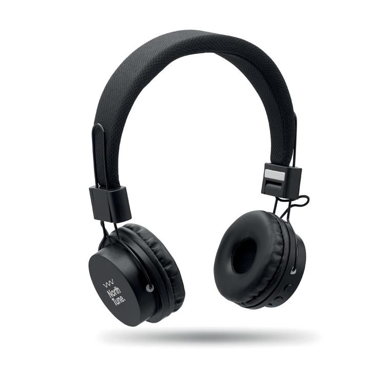 Căști pliabile fără fir ABS TONE Negru