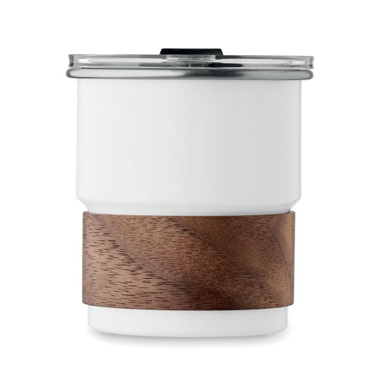 Pahar cu un singur perete 260 ml MATE Alb