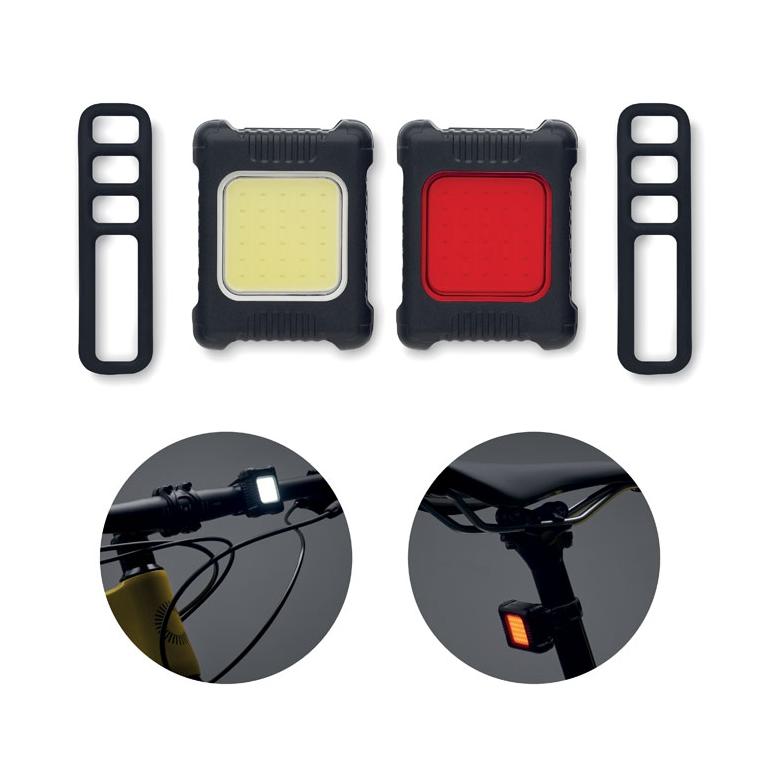 Set de lumini reîncărcabile pentru bicicletă BLIGHT