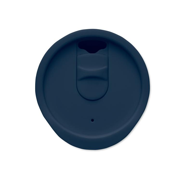 Pahar termo cu perete dublu din polipropilenă GO Navy 
