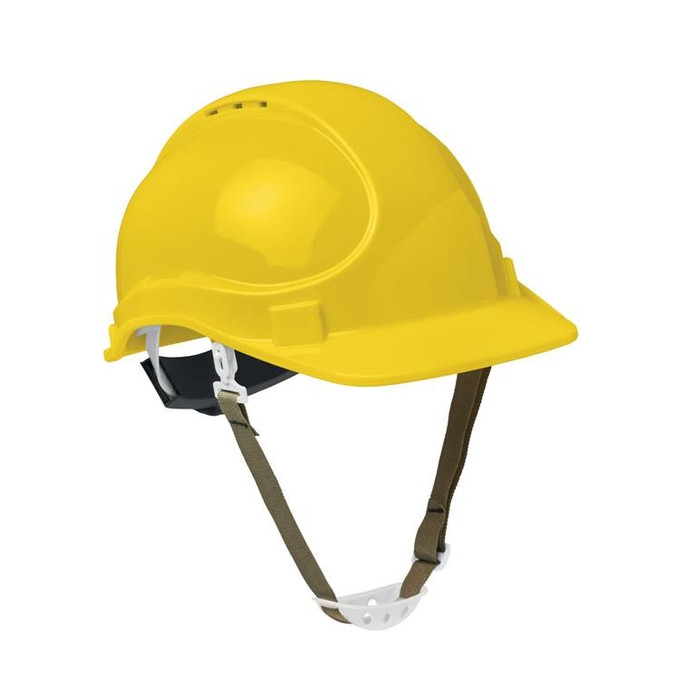 Cască de protecție din ABS HELM Galben