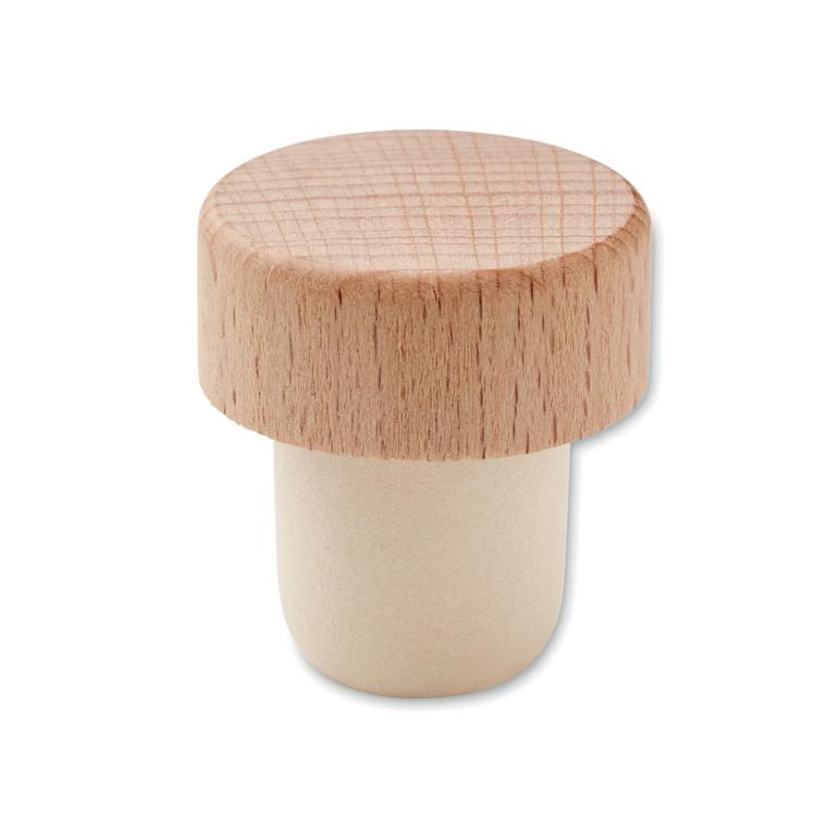 Dop de sticlă din lemn de fag BOPPER Natur