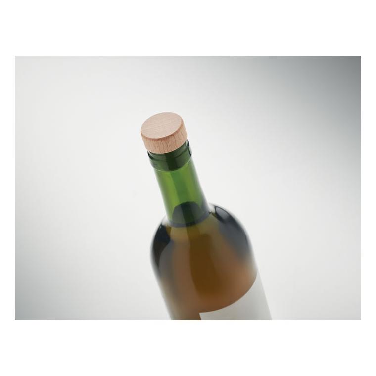 Dop de sticlă din lemn de fag BOPPER Natur