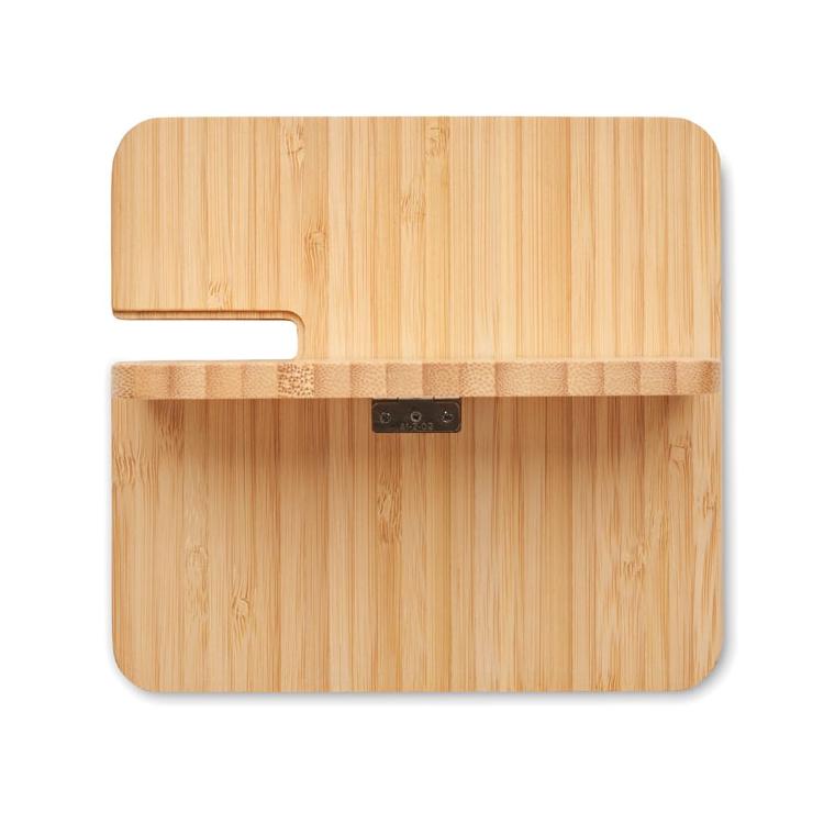 Încărcător wireless 3 în 1 15W BOOGAR Natur