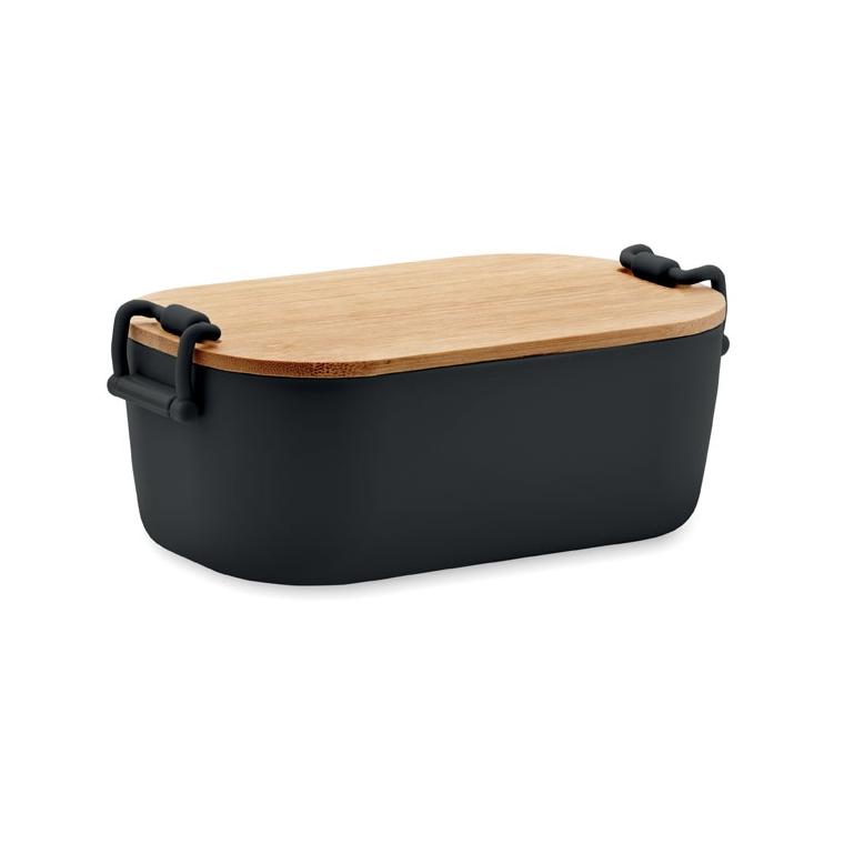 Cutie de prânz 700 ml din PP LEKKER Negru