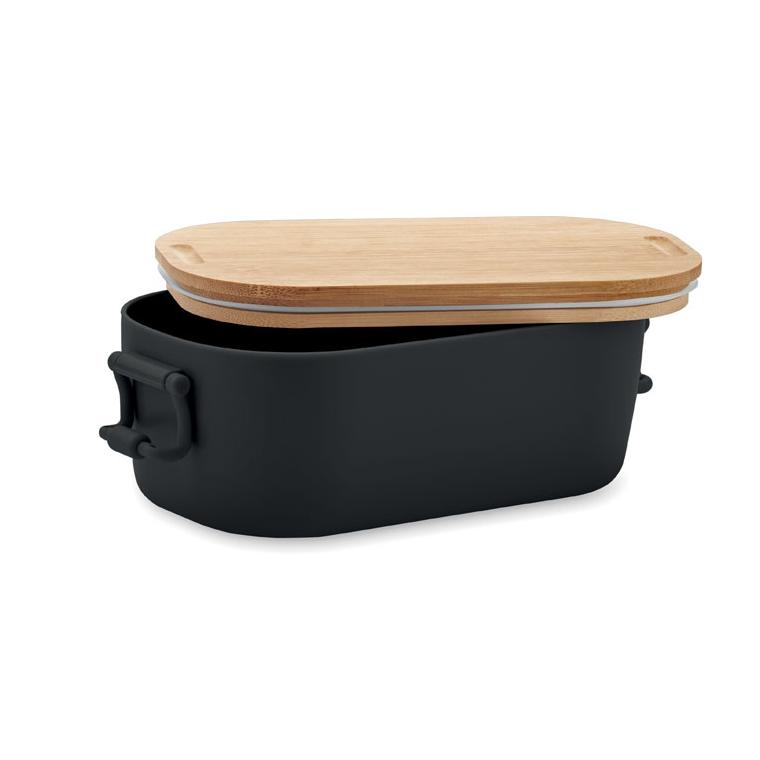 Cutie de prânz 700 ml din PP LEKKER Negru