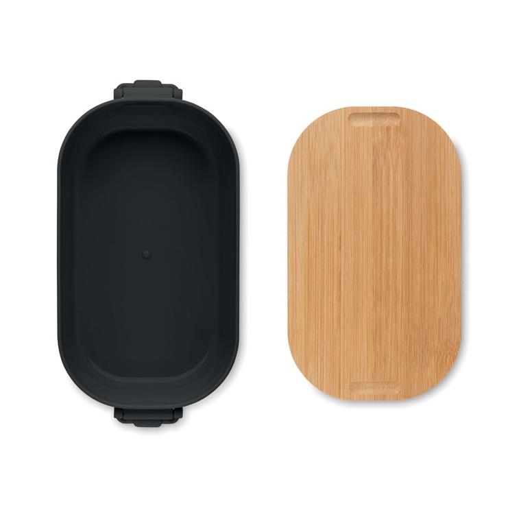 Cutie de prânz 700 ml din PP LEKKER Negru