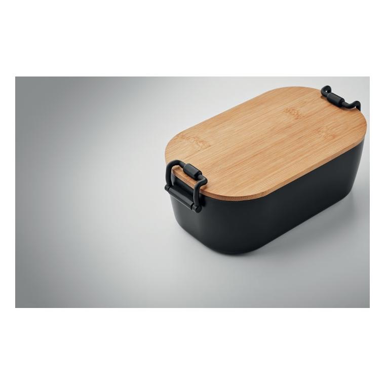 Cutie de prânz 700 ml din PP LEKKER Negru