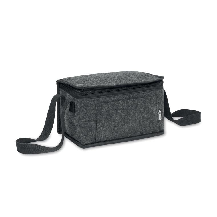 Cooler bag fetru RPET FOOLER Gri închis