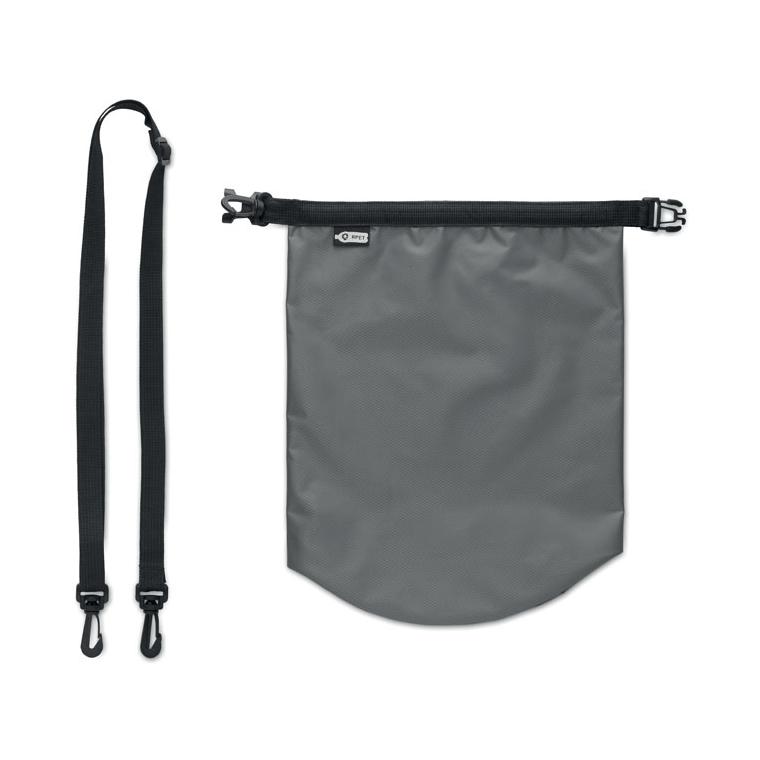 Geantă impermeabilă 210T RPET 5 L BOLSAIBLE + Gri închis