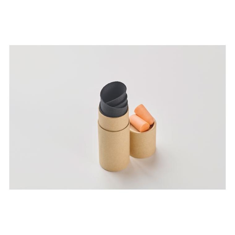 Set de călătorie în cutie tubulară de hârtie MASKSET Bej