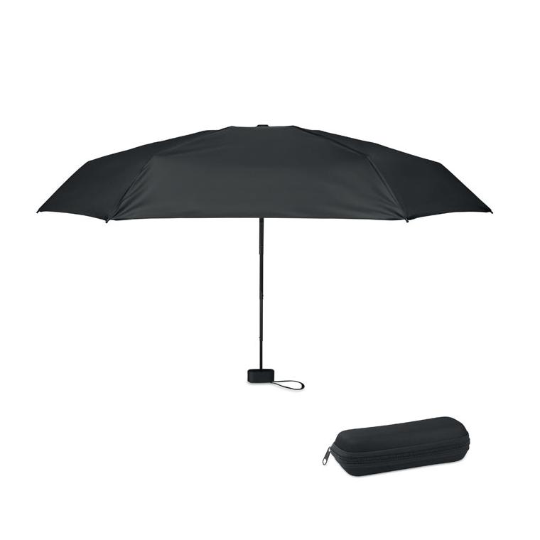 Umbrelă pliabilă de 19 inch PORTLAND Negru