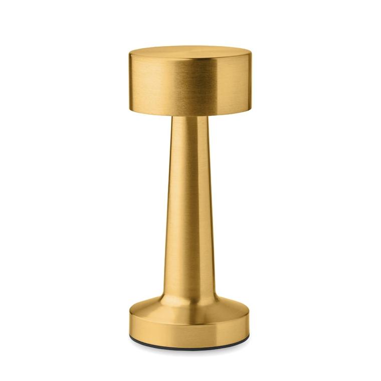 Lampă de masă metalică, reîncărcabilă HIERLUZ Auriu
