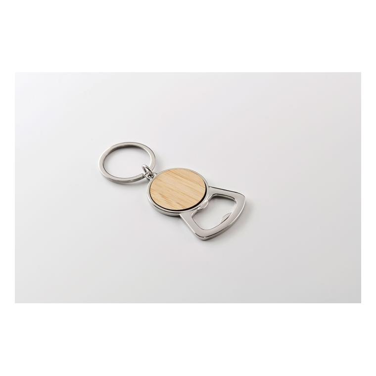 Breloc din aluminiu reciclat KEYPOP Natur