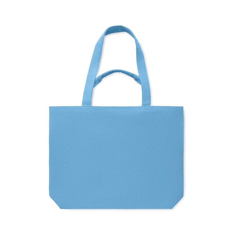 Geantă de plajă din canvas 320 gr/m² MALDI BEACH Turquoise