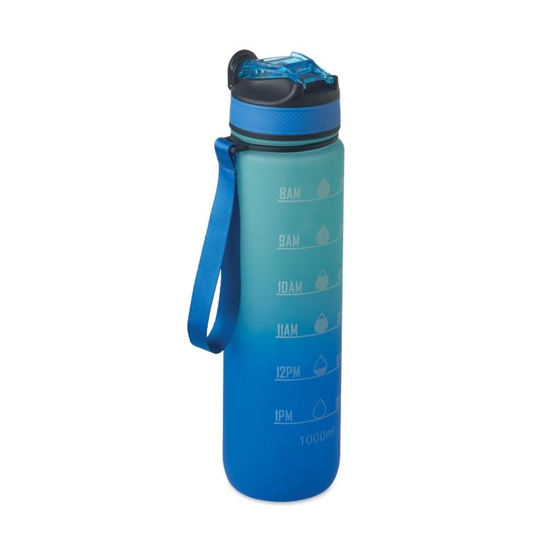 Sticlă de apă sport RPET 1 L ACTIVATE Albastru regal