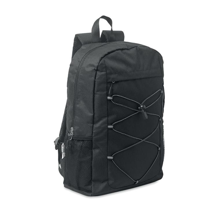 Rucsac din poliester 600D RPET HIGE Negru