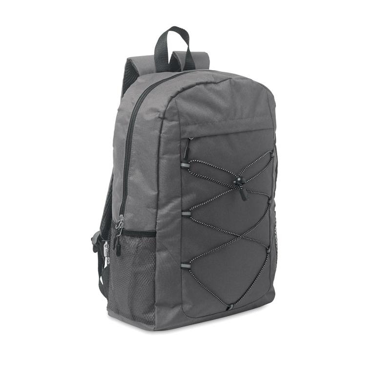 Rucsac din poliester 600D RPET HIGE Gri închis