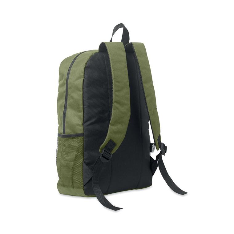 Rucsac din poliester 600D RPET HIGE Alb