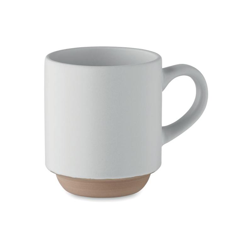 Cană ceramică stivuibilă 170 ml CERACK Alb