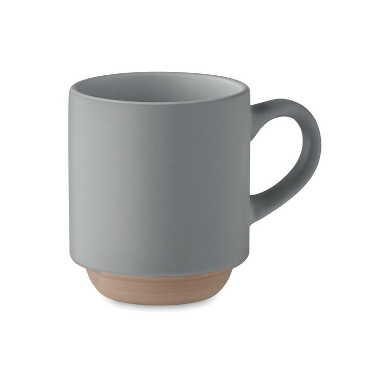 Cană ceramică stivuibilă 170 ml CERACK Gri