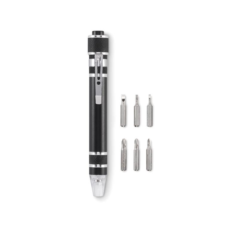 Pix multifuncțional reciclat TUBULAR Negru