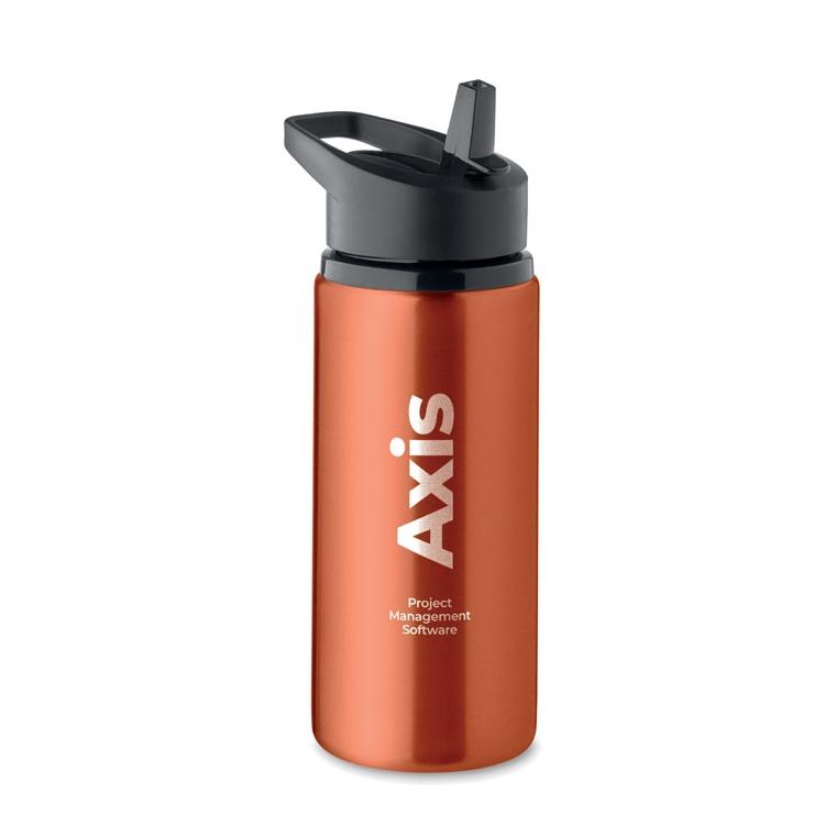 Sticlă cu perete simplu 500 ml SPOT Portocaliu