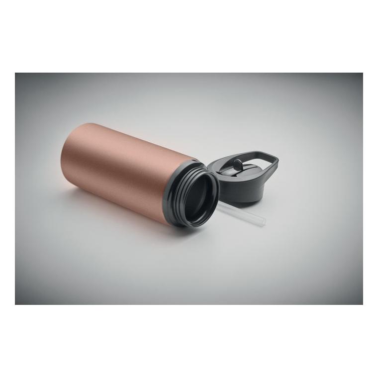 Sticlă cu perete simplu 500 ml SPOT Cupru