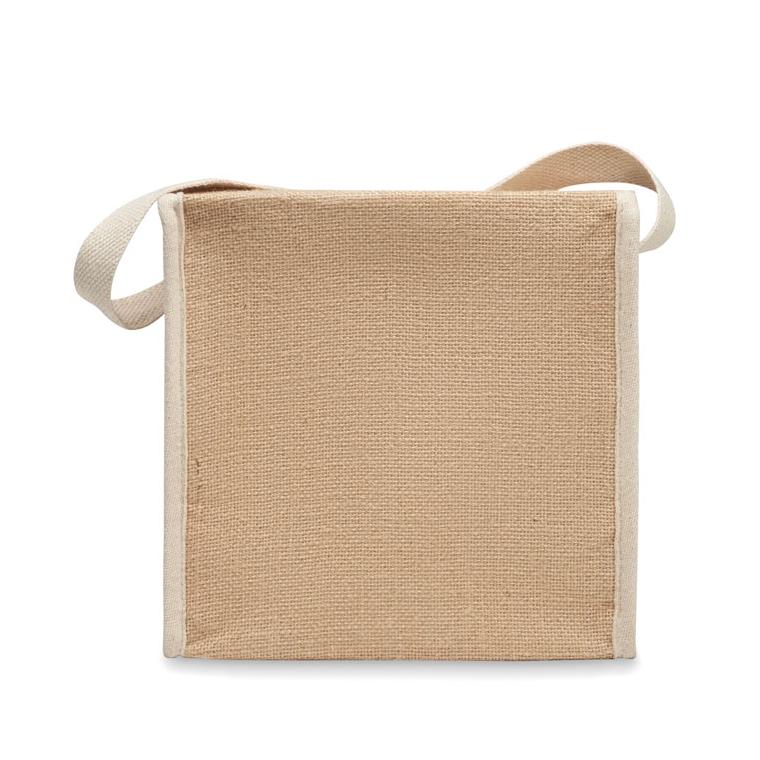 Geantă frigorifică din iută LONA Bej