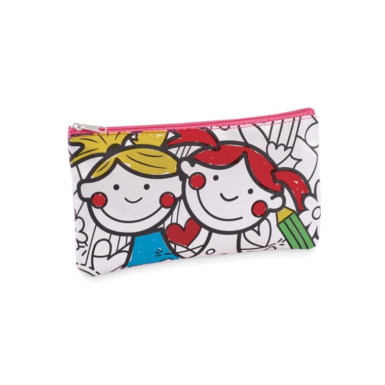 Penar de colorat cu markere KIDDO Roz