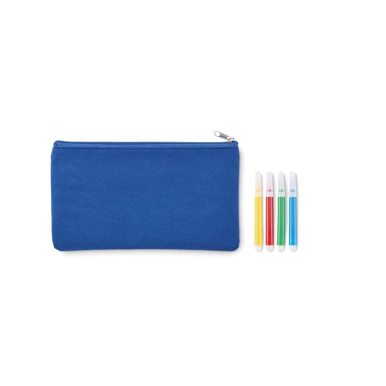 Penar de colorat cu markere KIDDO Albastru regal