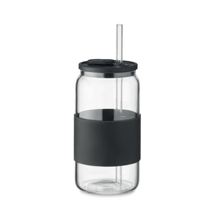 Pahar borosilicat 550 ml BOROSIP Negru