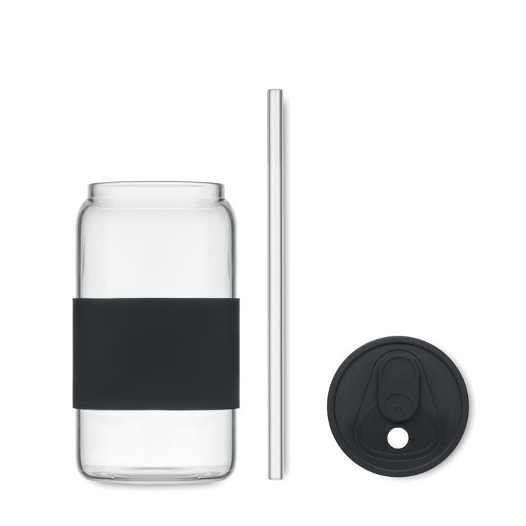 Pahar borosilicat 550 ml BOROSIP Negru