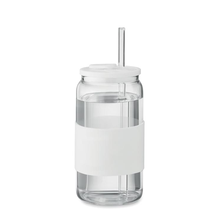 Pahar borosilicat 550 ml BOROSIP Alb