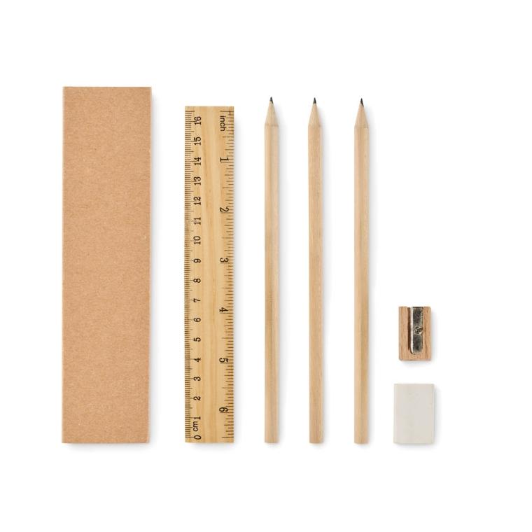 Set papetărie în cutie de hârtie STOX