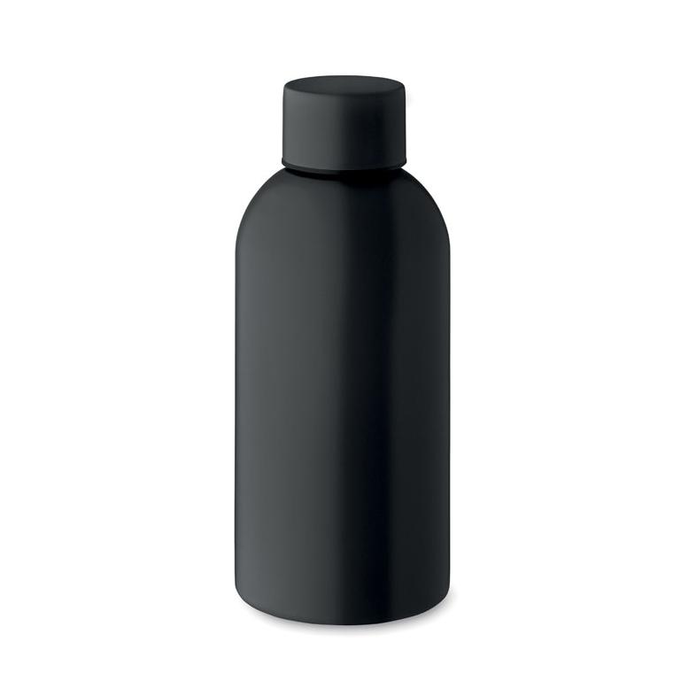 Sticlă cu perete simplu 500 ml ATHENA MID Negru
