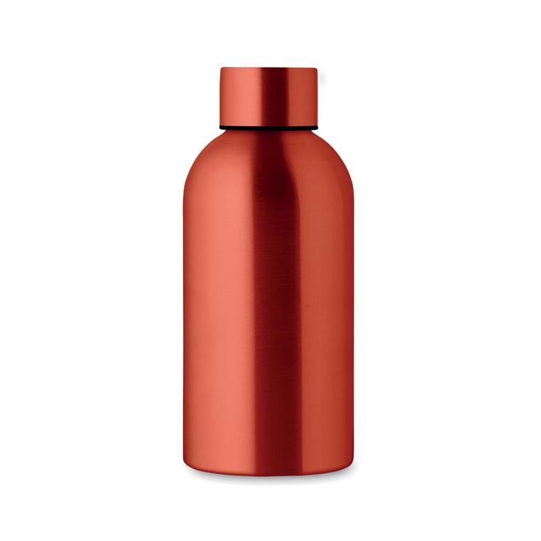 Sticlă cu perete simplu 500 ml ATHENA MID Roșu