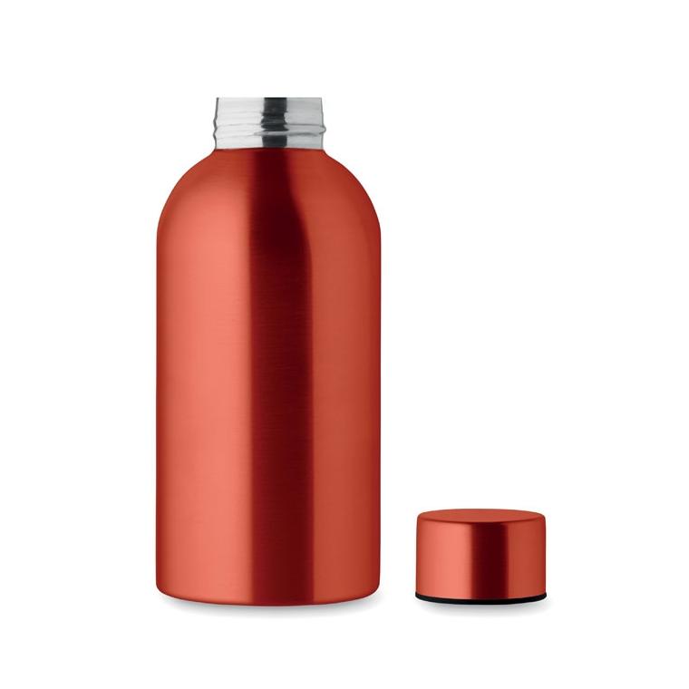 Sticlă cu perete simplu 500 ml ATHENA MID Roșu