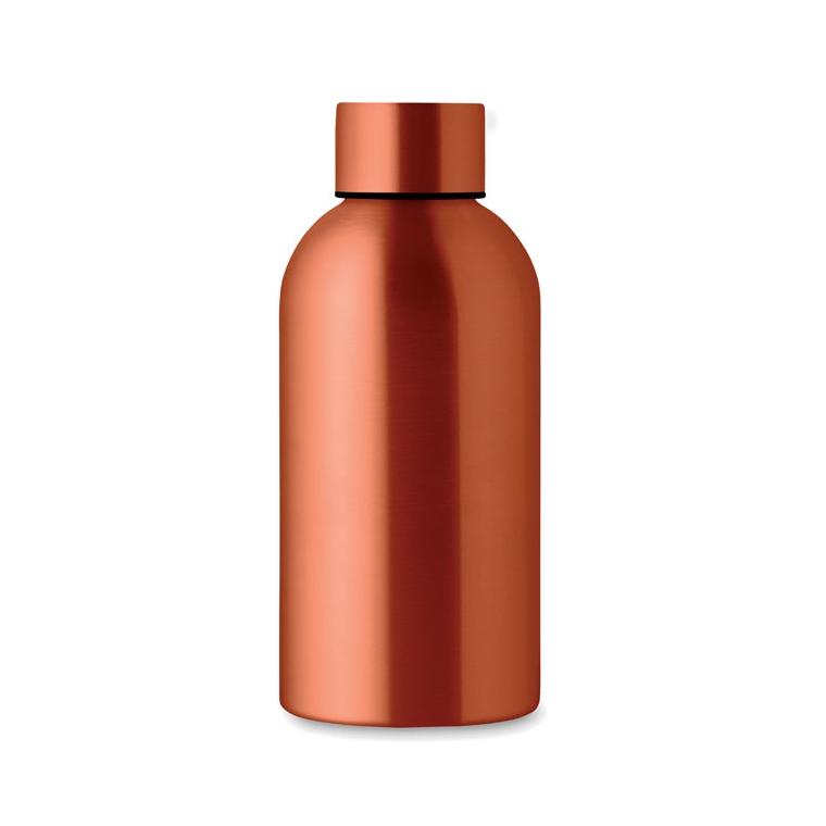 Sticlă cu perete simplu 500 ml ATHENA MID Portocaliu