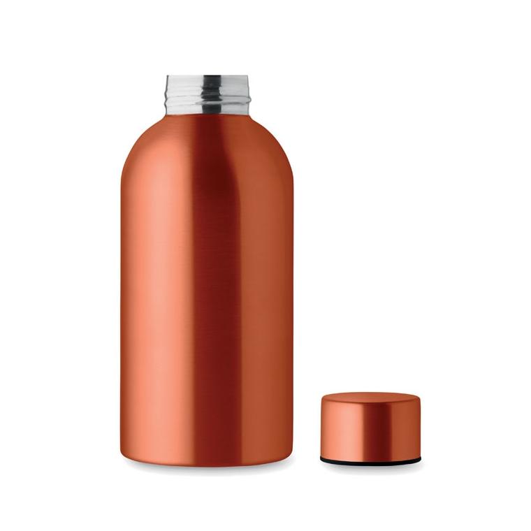 Sticlă cu perete simplu 500 ml ATHENA MID Portocaliu