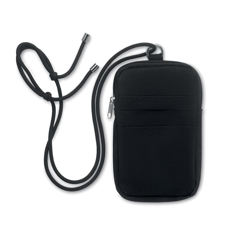 Geantă cross body pentru smartphone MOBIBOLSA Negru