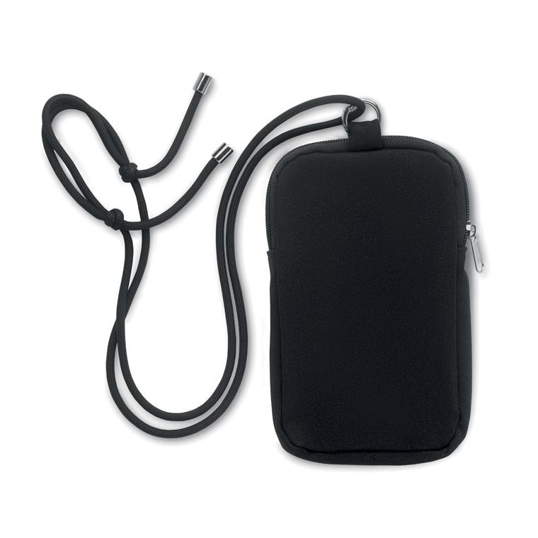 Geantă cross body pentru smartphone MOBIBOLSA Negru